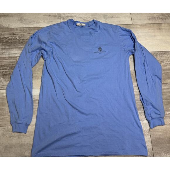 Simply Southern Nothing Good Starts Getaway Car Long Sleeve T-Shirt Tee Medium - Picture 2 of 3